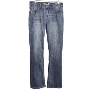 ROCK & ROLL Womens Riding Jeans Bootcut Distressed Medium Wash Denim W27 NWT